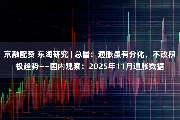 京融配资 东海研究 | 总量：通胀虽有分化，不改积极趋势——国内观察：2025年11月通胀数据