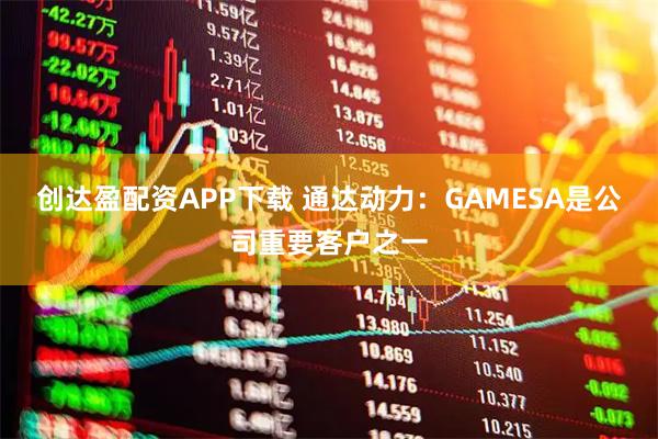 创达盈配资APP下载 通达动力：GAMESA是公司重要客户之一